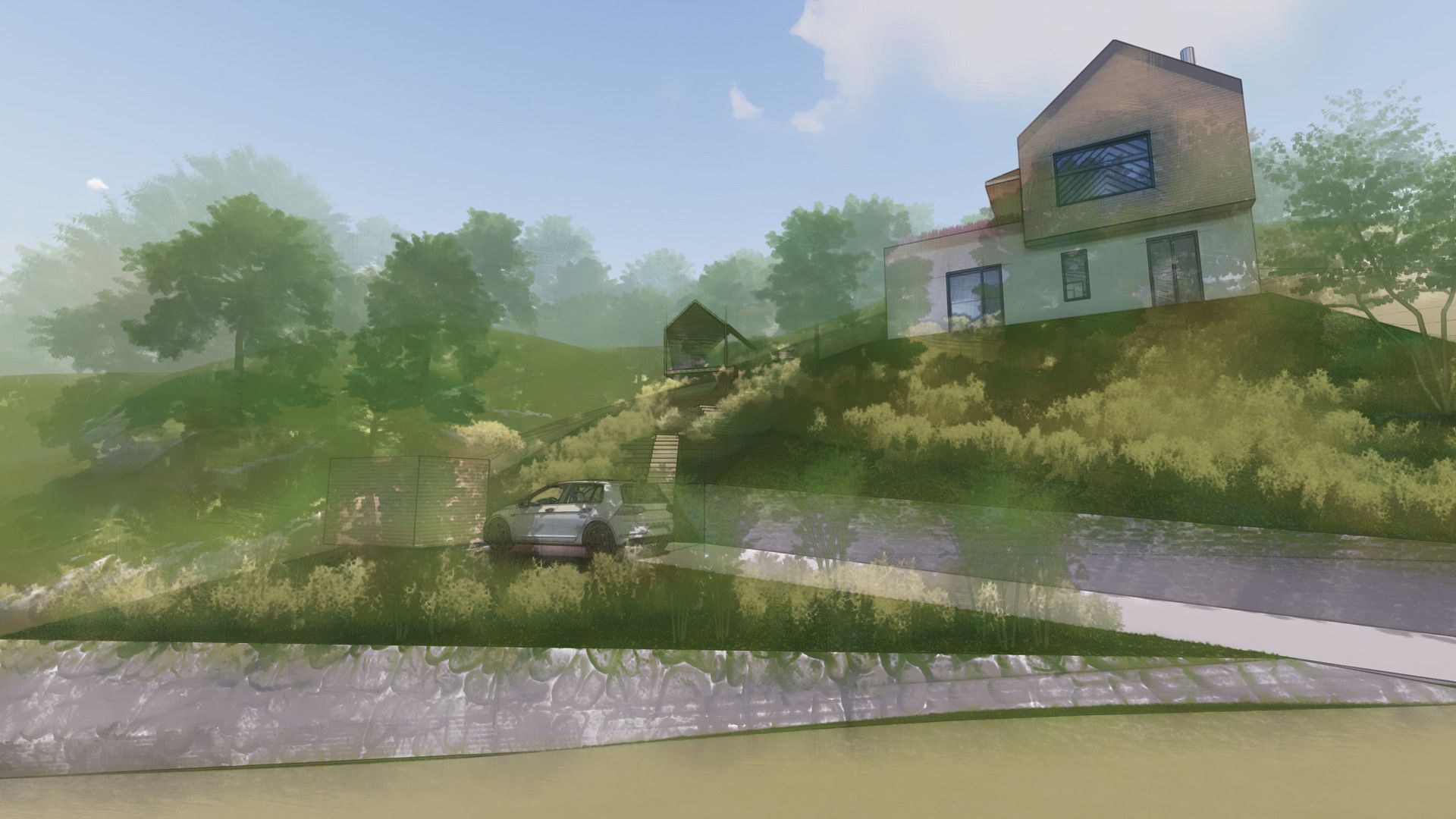 Zahradní architekt Radim Živocký - Zahrada ve starém sadu